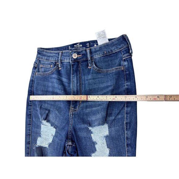 Hollister Womens Curvy Ultra High-Rise Super Skinny Jeans Size 3S - Picture 9 of 10